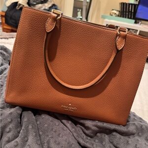 Kate Spade Brown Leather Shoulder Bag